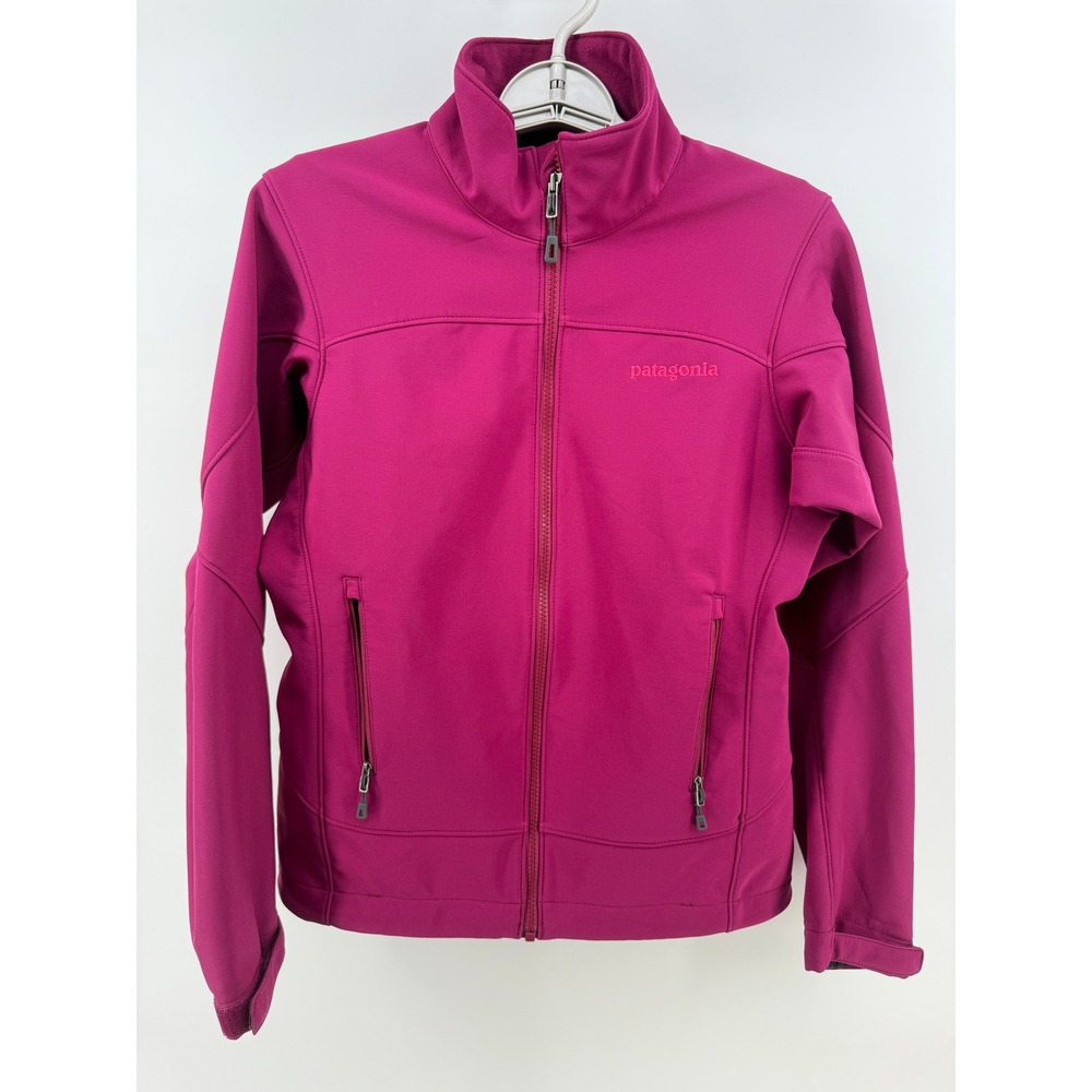 Patagonia Polartec Windbloc Softshell Pink Jacket Full‎ Zip Women's XS